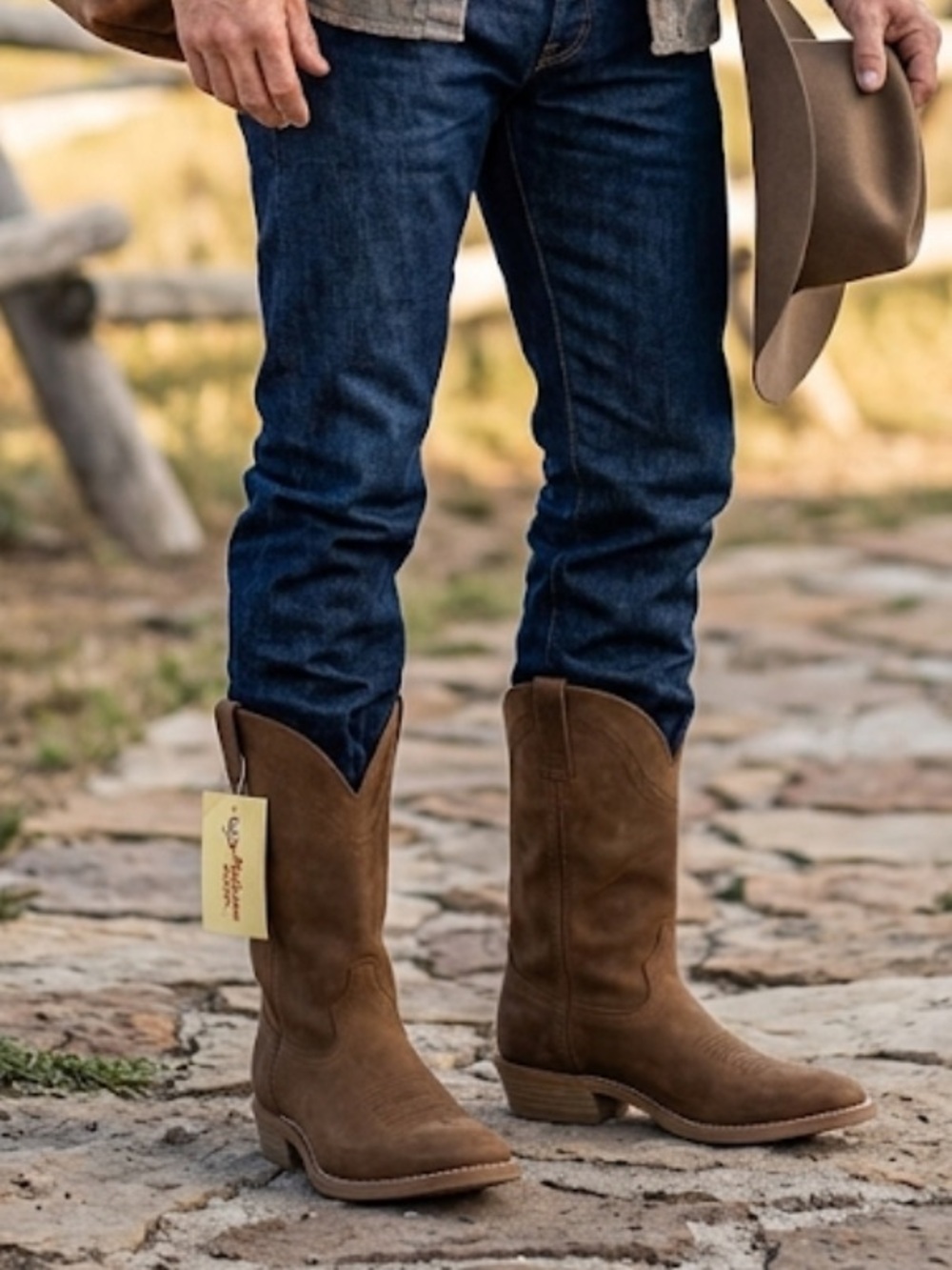 🔆NWT Masterson Boot Co. Brown Western Boots